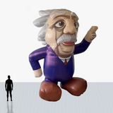 Custom 25 ft grandpa inflatable mascot