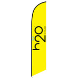 15' H2o Wireless Feather Flag printed to your specs
