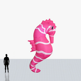 20 ft seahorse inflatable mascot customized