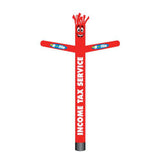 Custom 18 ft income tax service Inflatable Tube Air Dancer