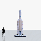 20 ft spacecraft inflatable with custom printed logo
