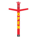 18 ft open red Inflatable Tube Air Dancer with your printed logo