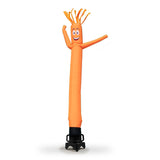 6 ft orange Inflatable Tube Air Dancer with your printed logo