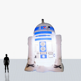 20 ft r2d2 inflatable mascot personalized
