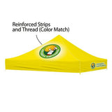 Custom Premium Aluminum ( Silver) 15' Tent Kit (Full-Bleed Dye Sublimation)