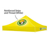 Custom Premium Aluminum 10' Tent Kit (Full-Bleed Dye Sublimation)17" Valance